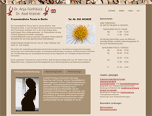 Tablet Screenshot of dr-kraemer.net